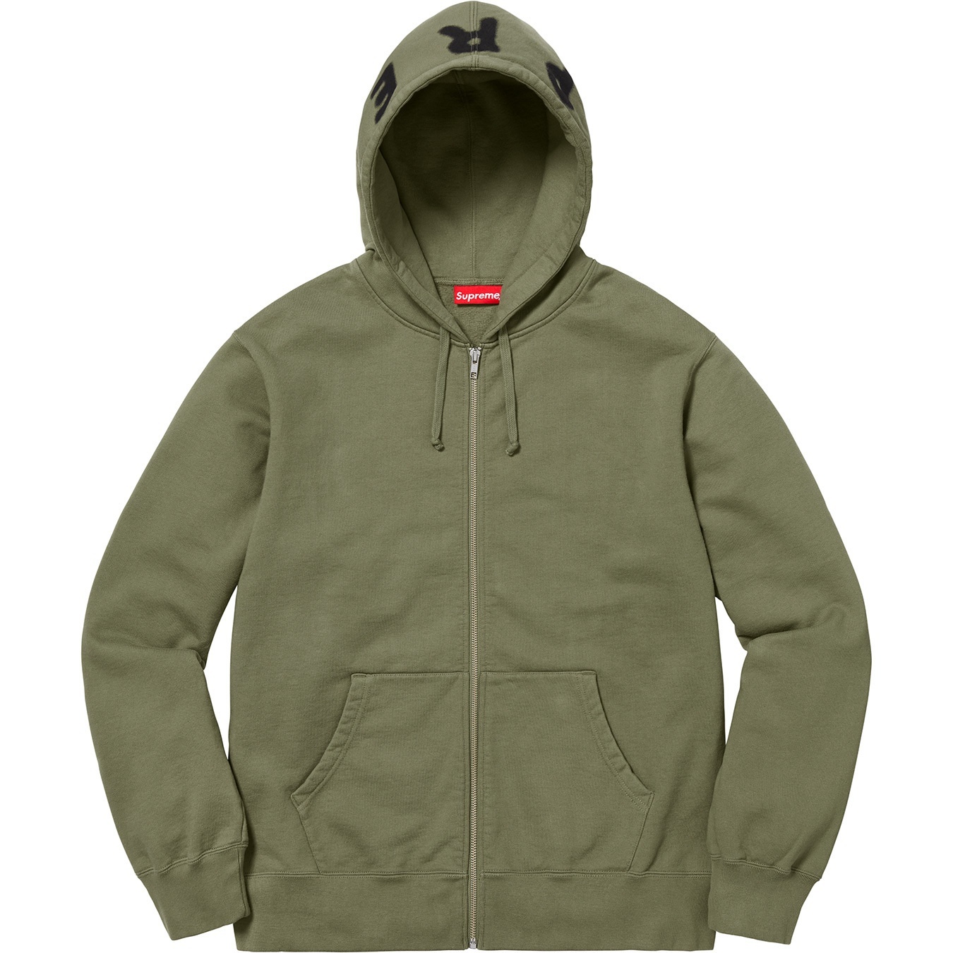 Bone Zip Up Sweatshirt view 4